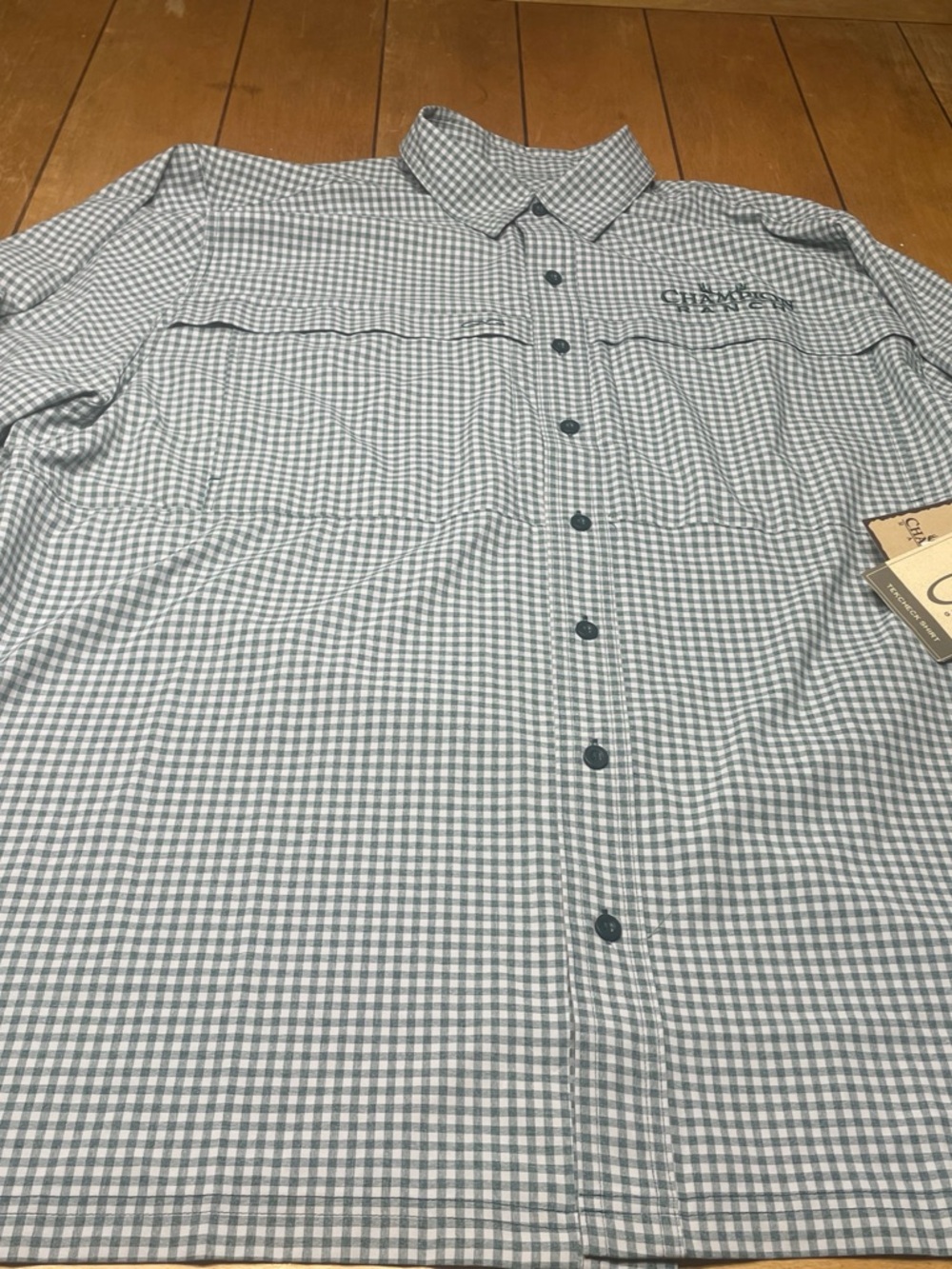 Game Guard Tekcheck Button Down Vented Performance Shirt Size 3XL Green NWT